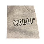 Pantalone tuta felpato grigio mélange chiarissimo - Wolli®